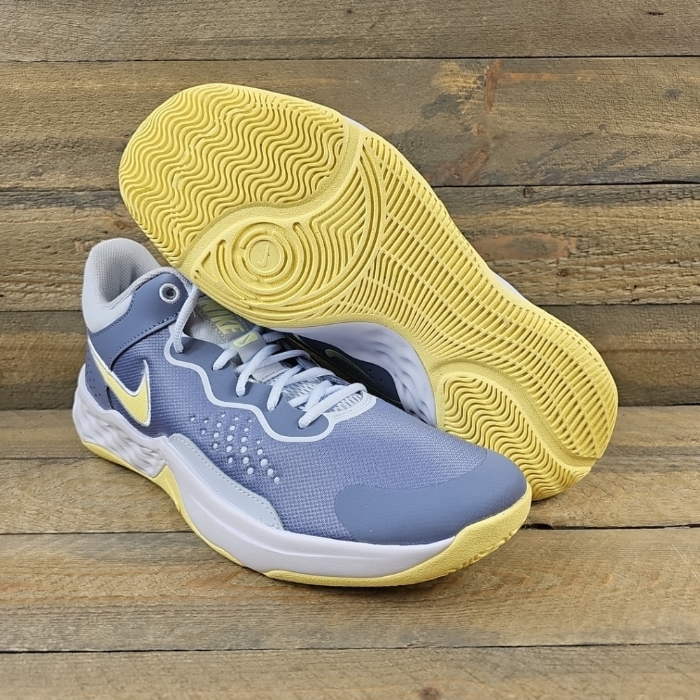 NEW Nike Fly.By Mid 3 Men's Basketball Shoes Ashen Slate/Grey/White/Citron Tint - Picture 10 of 10